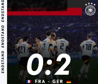 友谊赛-德国2-0击败法国 维尔茨开场7秒世界波克罗斯送助攻