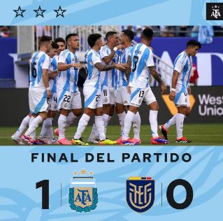 友谊赛-阿根廷1-0厄瓜多尔 迪马利亚破门+中框梅西56分钟替补登场
